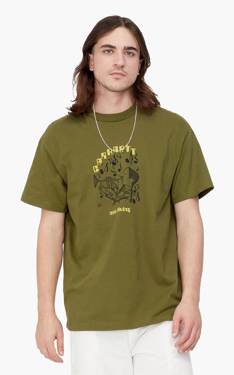 Carhartt WIP S/S Easy Living T-Shirt Kiwi - Image 3