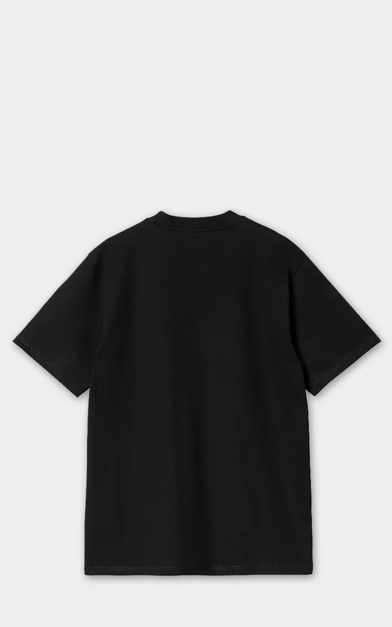 Carhartt WIP S/S Fixed Bugs T-Shirt Black - Image 4