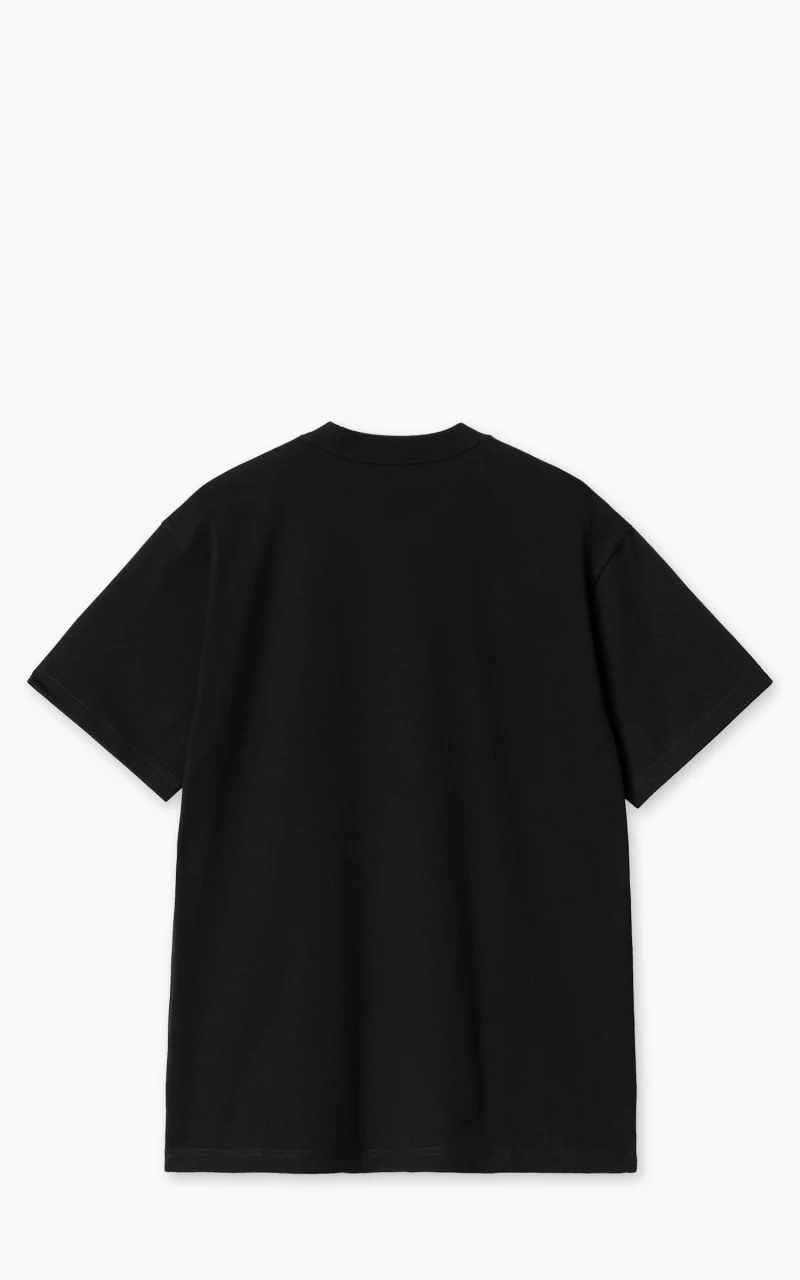 Carhartt WIP S/S Flaming Ducks T-Shirt Black - Image 2