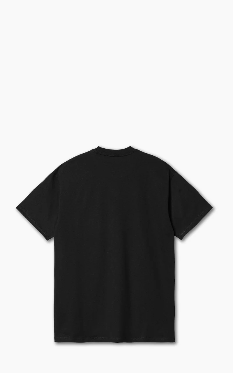 Carhartt WIP S/S Fuse Script T-Shirt Black/White - Image 2