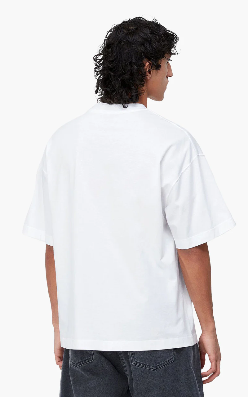 Carhartt WIP S/S Greetings T-Shirt White - Image 4