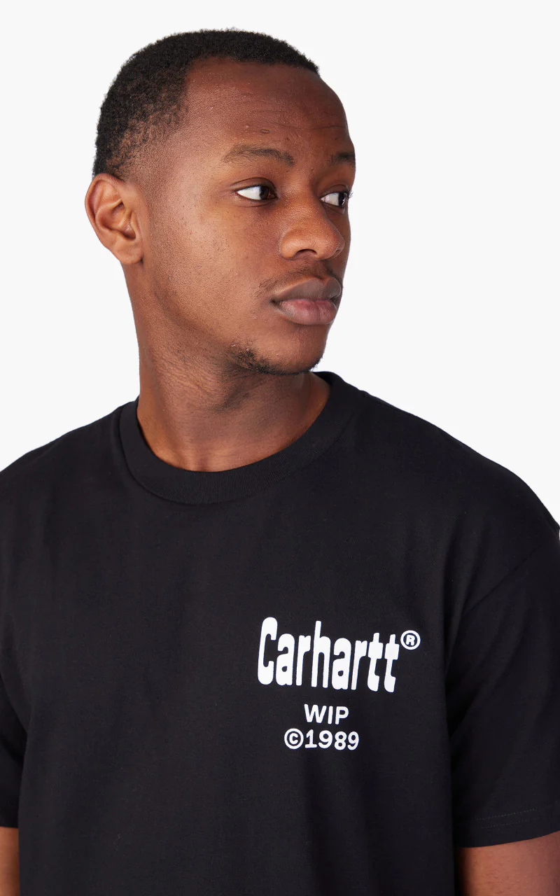 Carhartt WIP S/S Home T-Shirt Black/White - Image 5