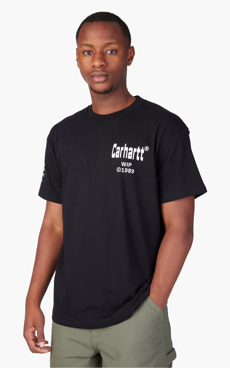 Carhartt WIP S/S Home T-Shirt Black/White - Image 6