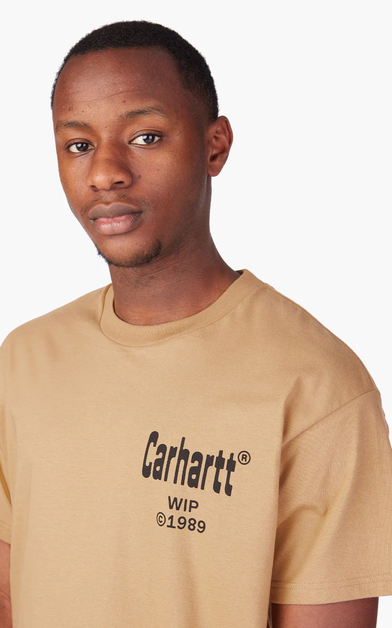 Carhartt WIP S/S Home T-Shirt Dusty H Brown/Black - Image 6