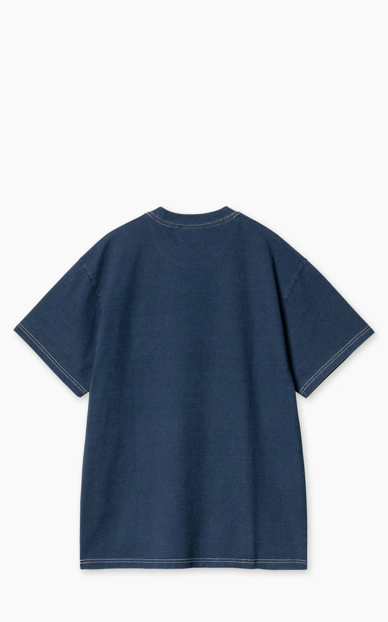 Carhartt WIP S/S Ingo Pocket T-Shirt Dark Blue - Image 5