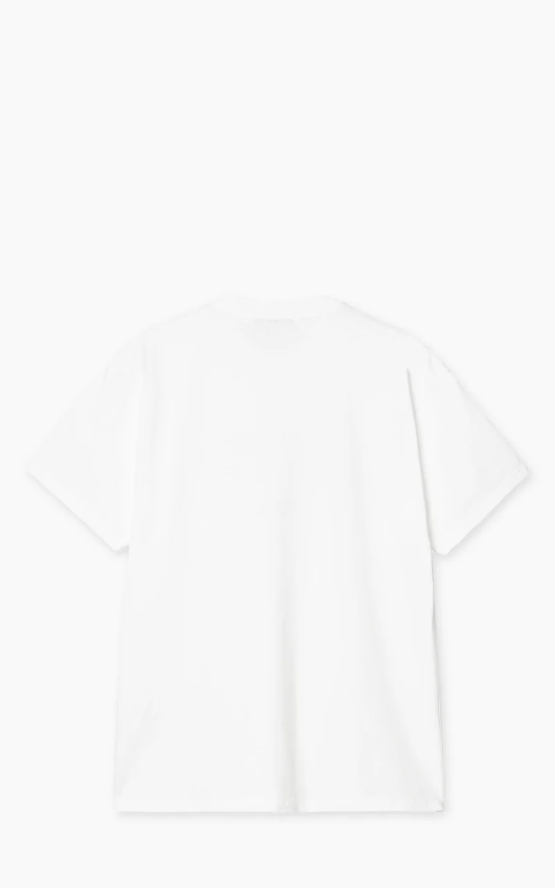 Carhartt WIP S/S Lecture T-Shirt Heavy Enzyme Wash White - Image 2