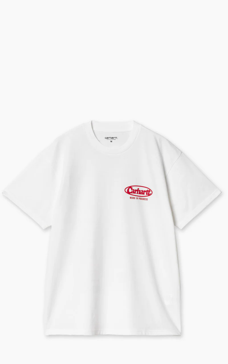 Carhartt WIP S/S Logo T-Shirt White