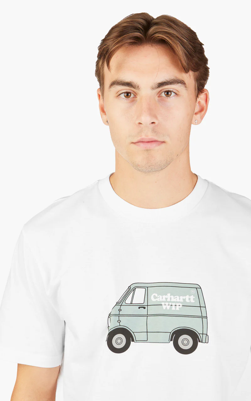 Carhartt WIP S/S Mystery Machine T-Shirt White - Image 6