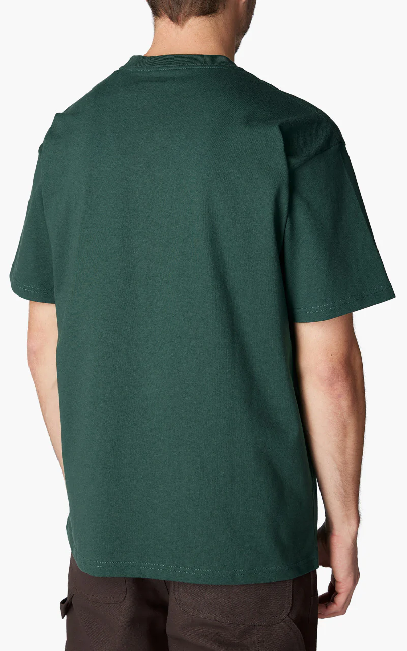 Carhartt WIP S/S Onyx T-Shirt Chervil/Wax - Image 6