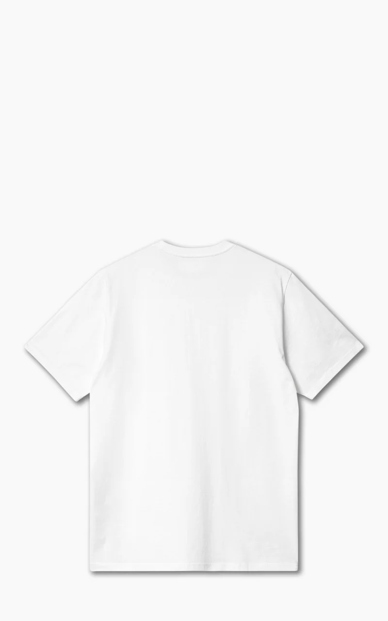 Carhartt WIP S/S Onyx T-Shirt White/Black - Image 3