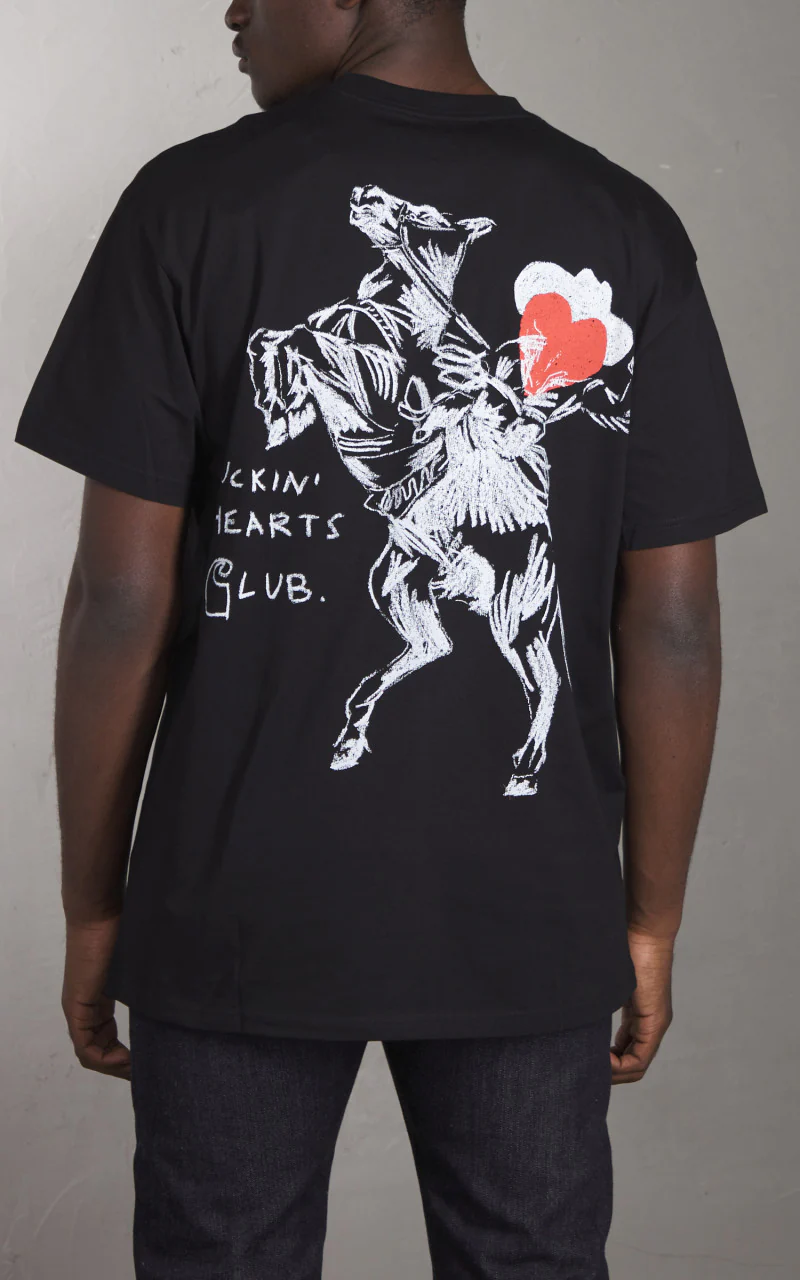 Carhartt WIP S/S Pepe B.H.C T-Shirt Black - Image 4
