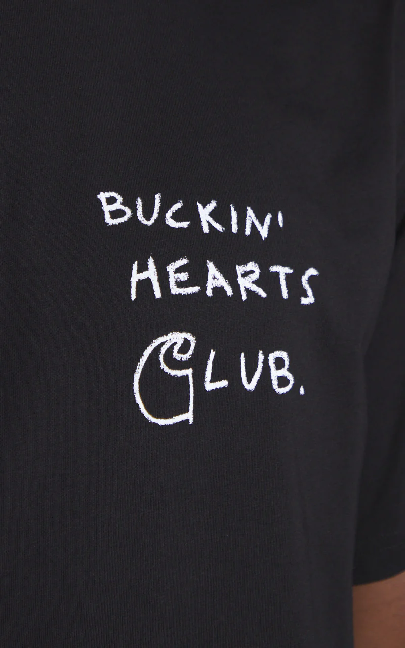 Carhartt WIP S/S Pepe B.H.C T-Shirt Black - Image 5
