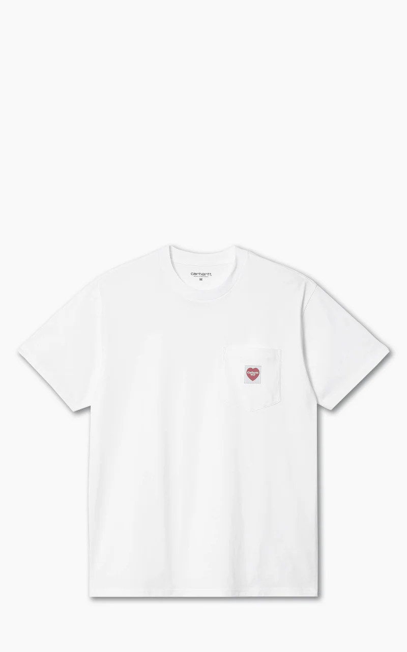 Carhartt WIP S/S Pocket Heart T-Shirt White
