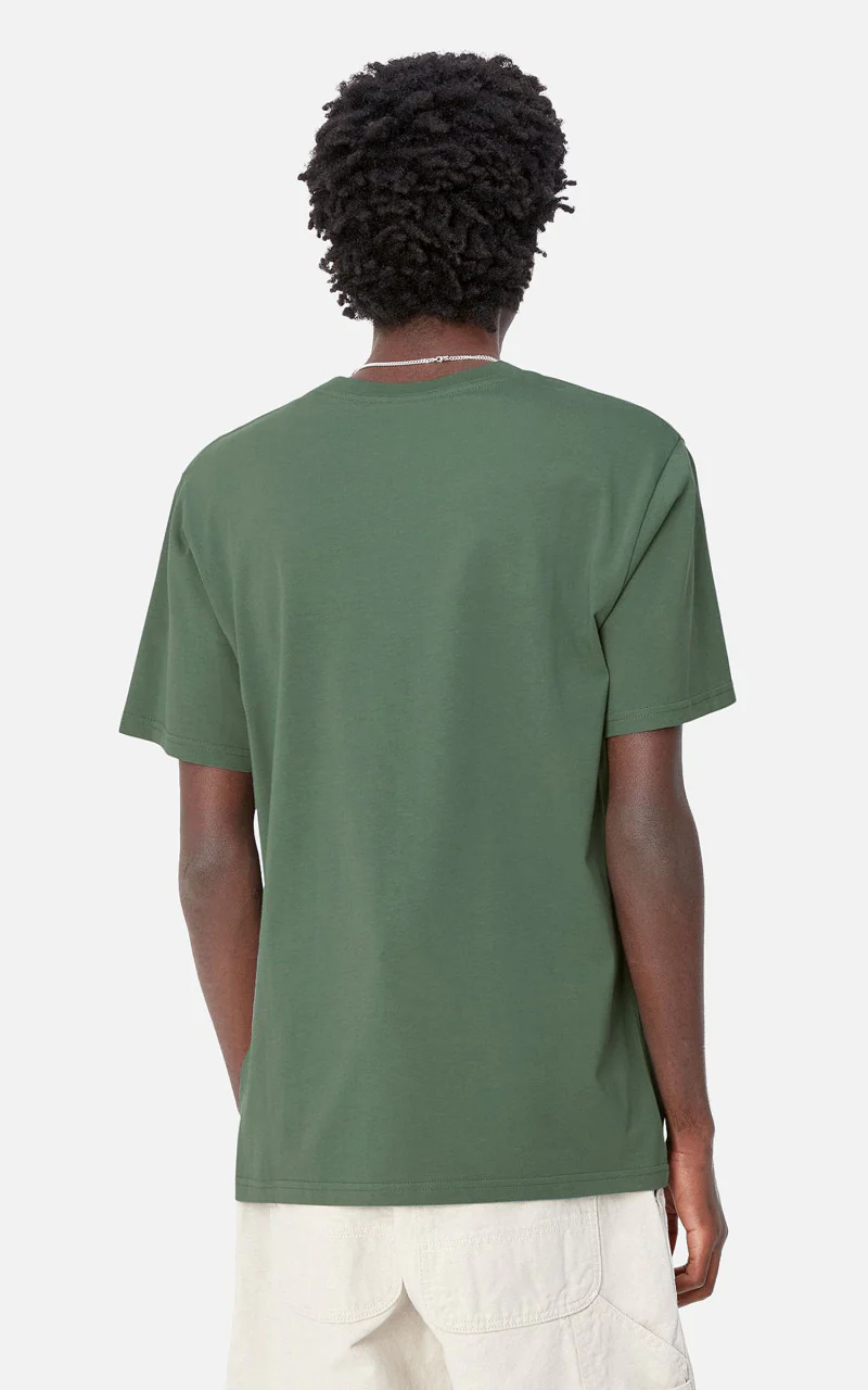 Carhartt WIP S/S Pocket T-Shirt Duck Green - Image 2