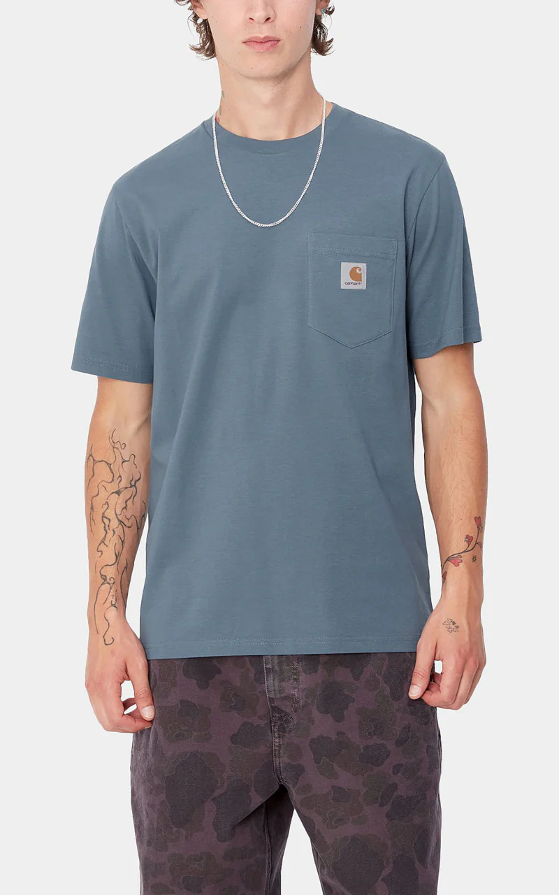 Carhartt WIP S/S Pocket T-Shirt Positano - Image 4