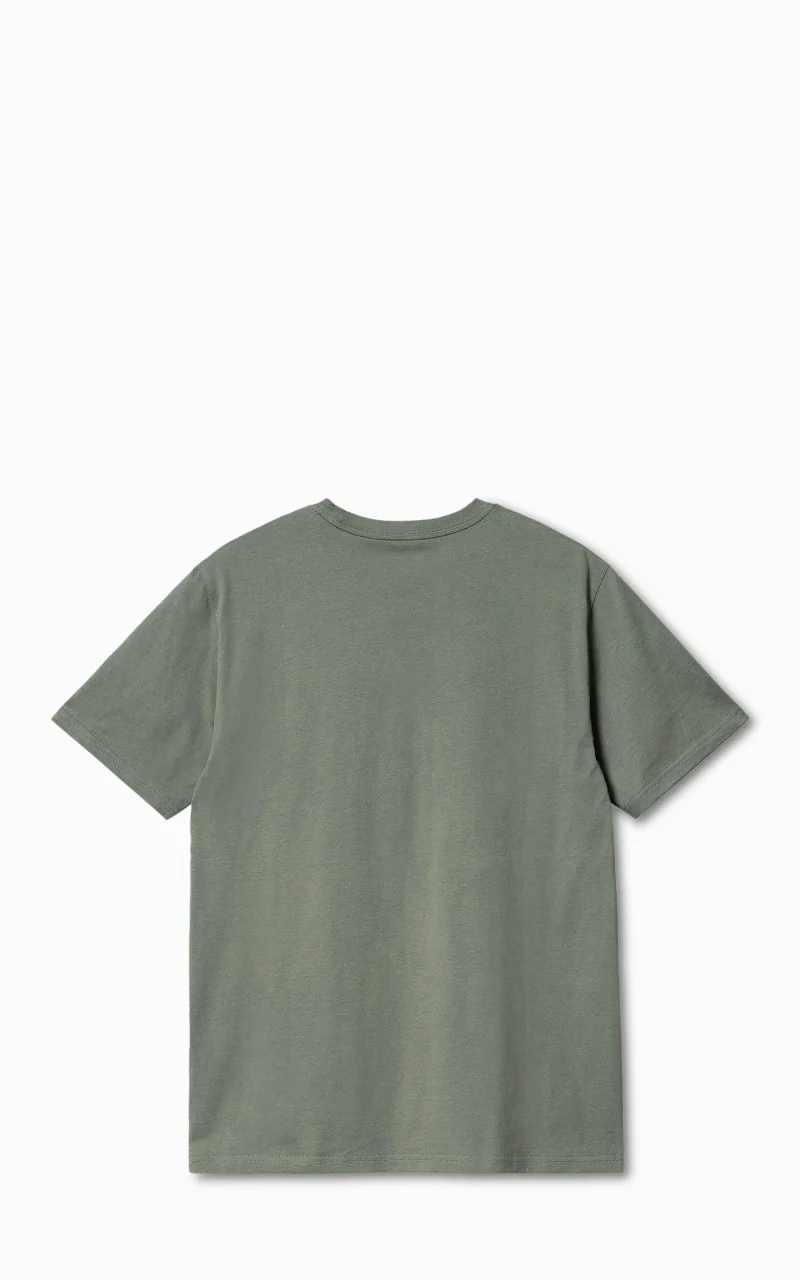 Carhartt WIP S/S Pocket T-Shirt Smoke Green - Image 3