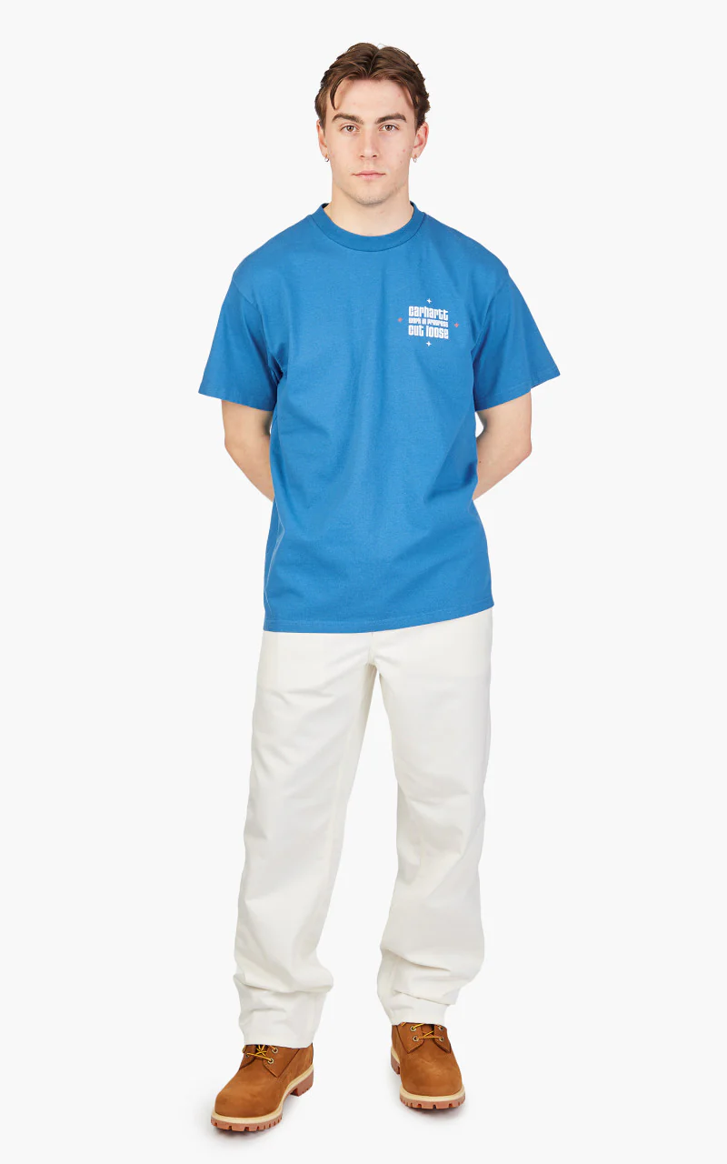 Carhartt WIP S/S Riders T-Shirt Amalfi Heavy Enyme Wash - Image 2