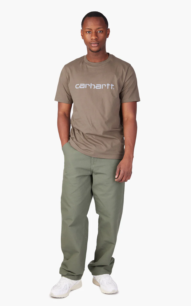 Carhartt WIP S/S Script T-Shirt Barista/Mirror - Image 2