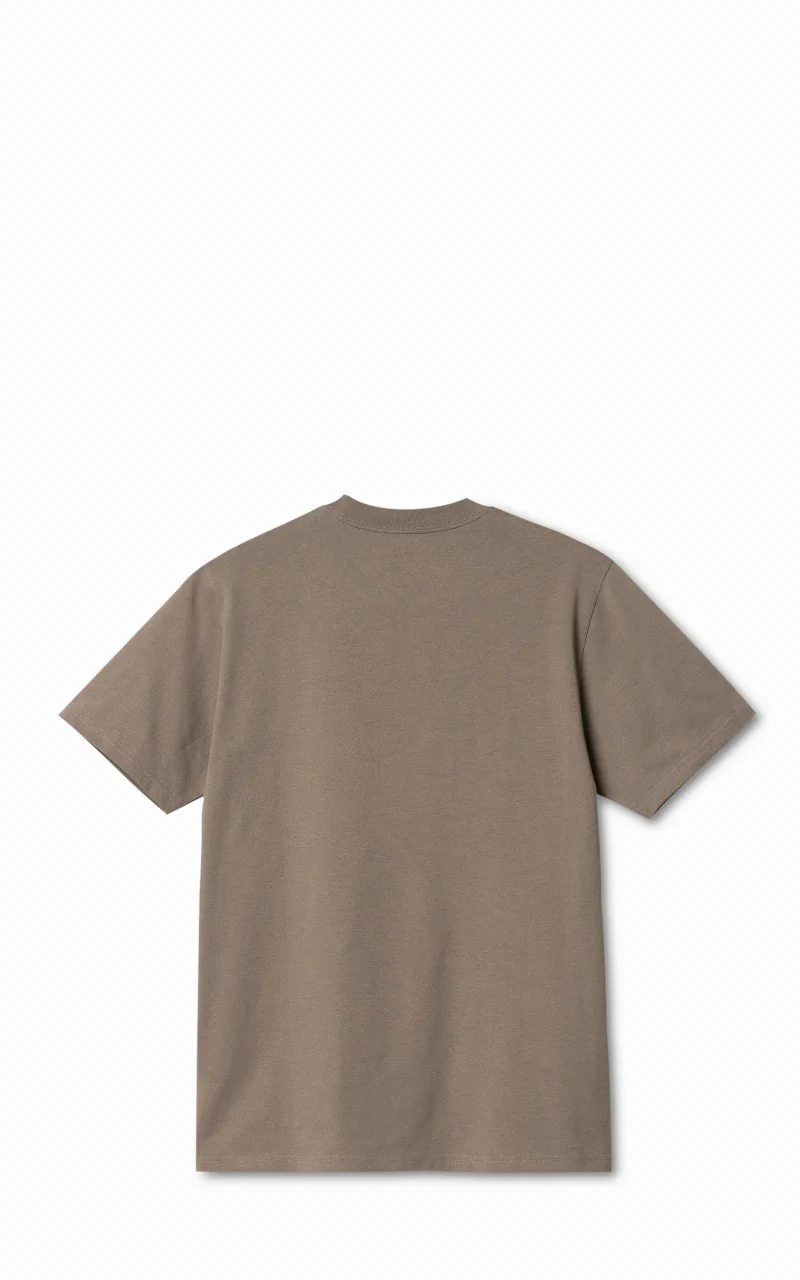 Carhartt WIP S/S Script T-Shirt Barista/Mirror - Image 3