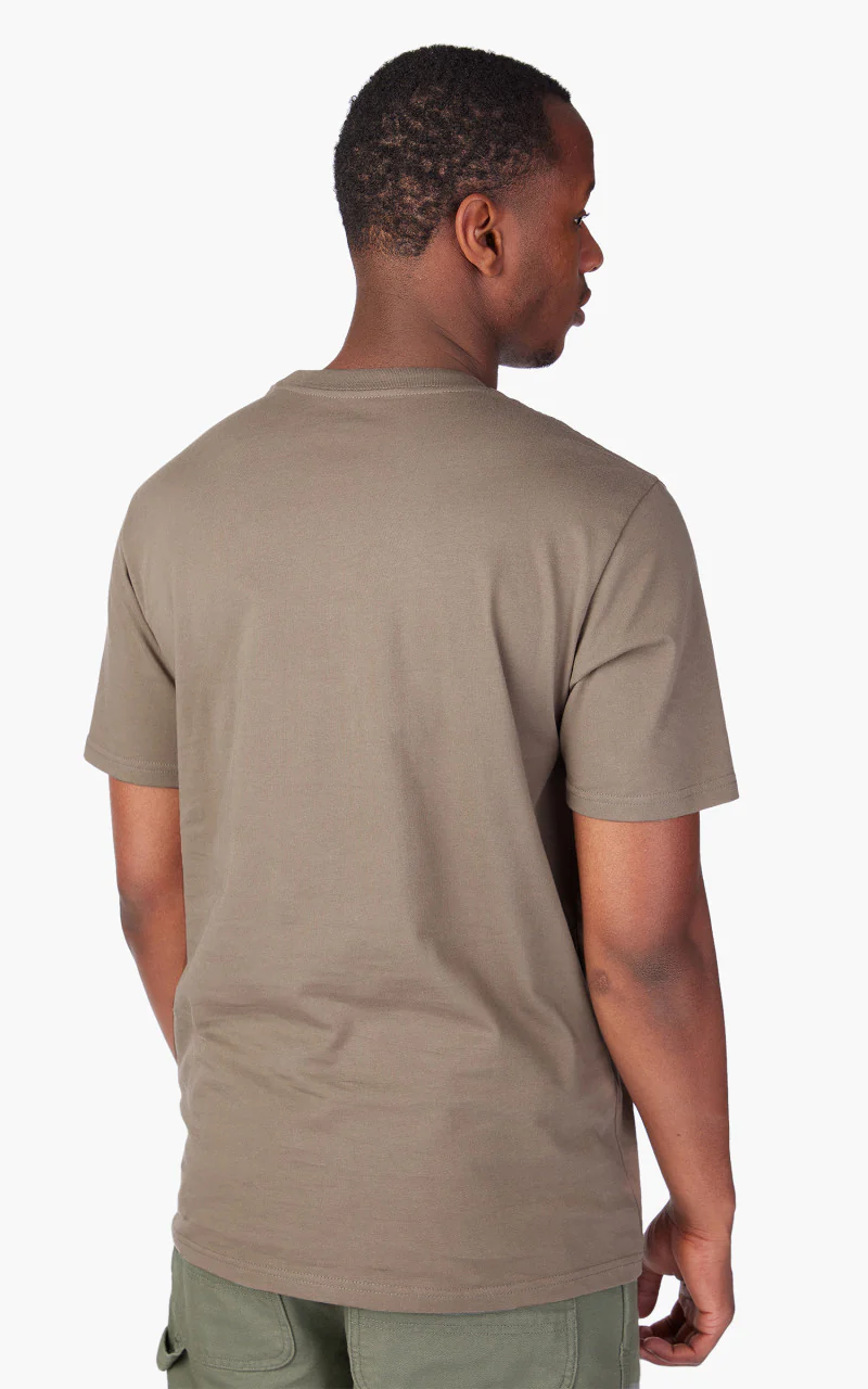 Carhartt WIP S/S Script T-Shirt Barista/Mirror - Image 4