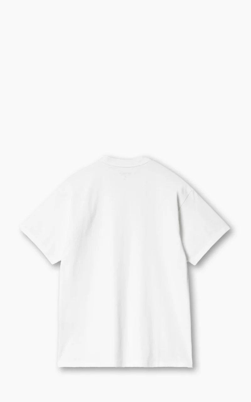 Carhartt WIP S/S Smart Sports T-Shirt White - Image 3