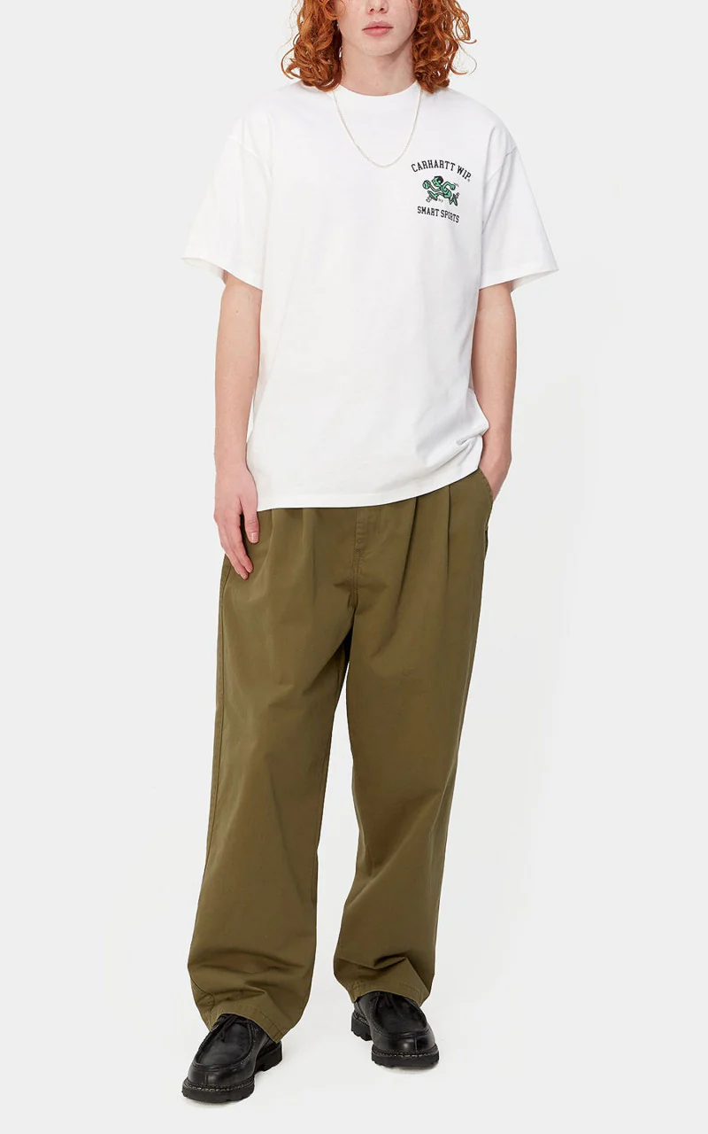 Carhartt WIP S/S Smart Sports T-Shirt White - Image 4