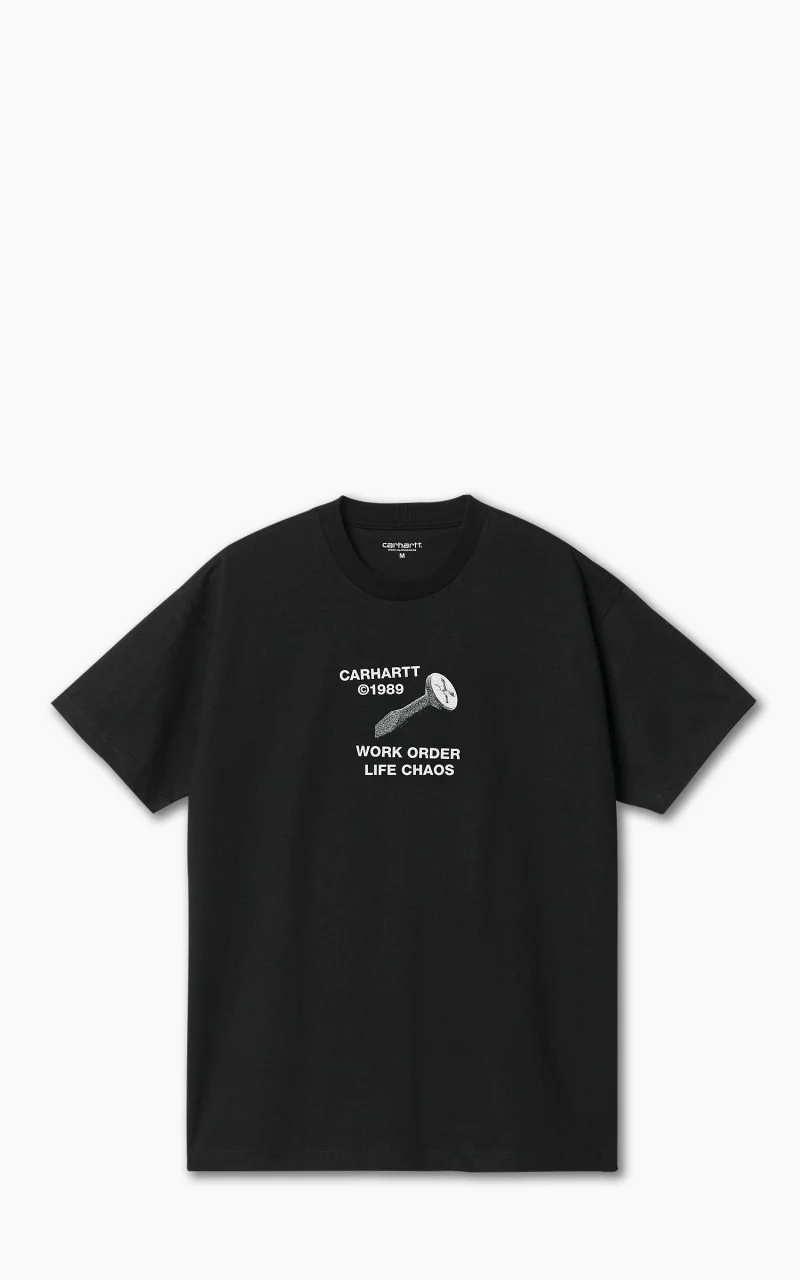 Carhartt WIP S/S Strange Screw T-Shirt Black