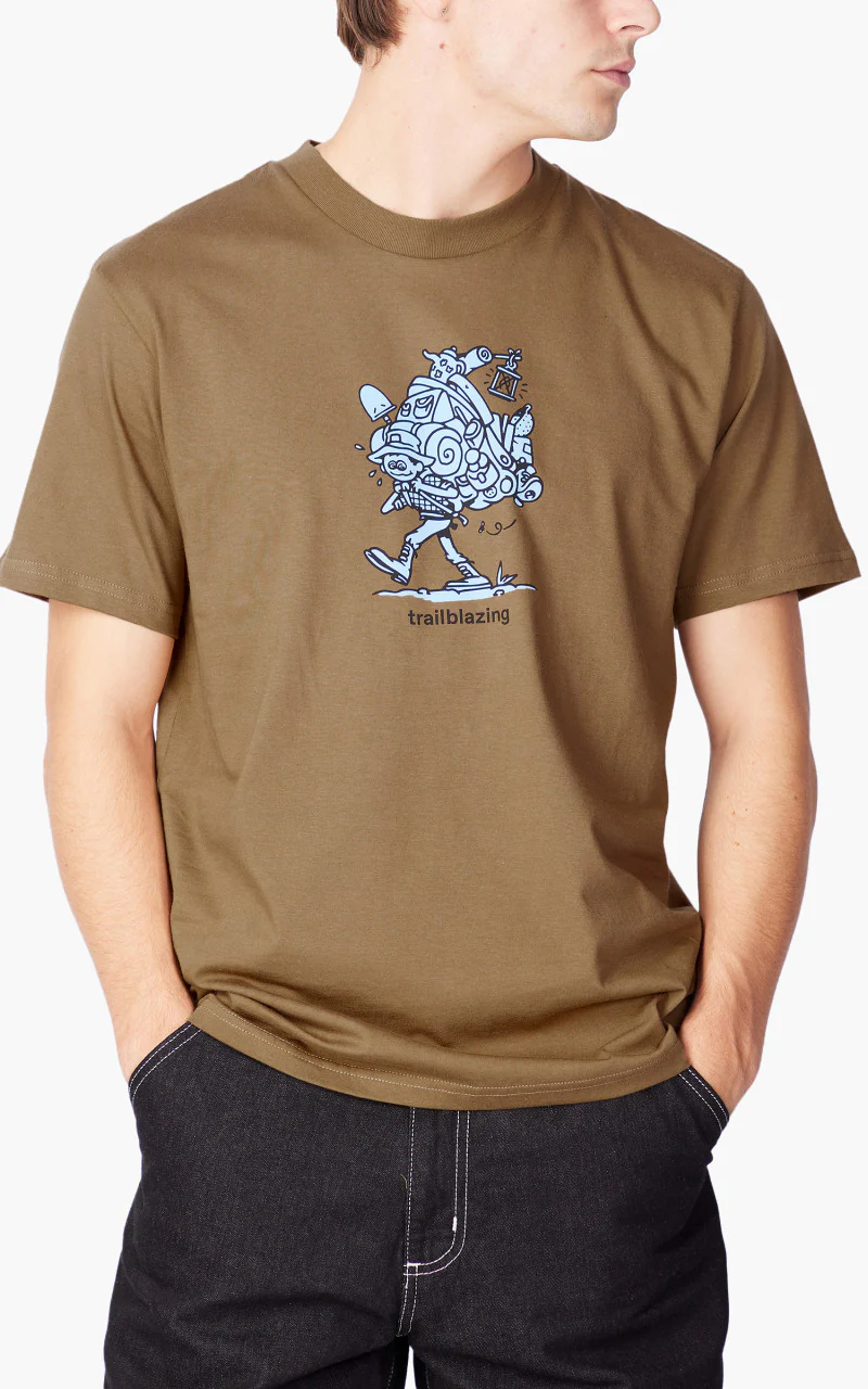 Carhartt WIP S/S Trailblazer T-Shirt Buffalo - Image 3