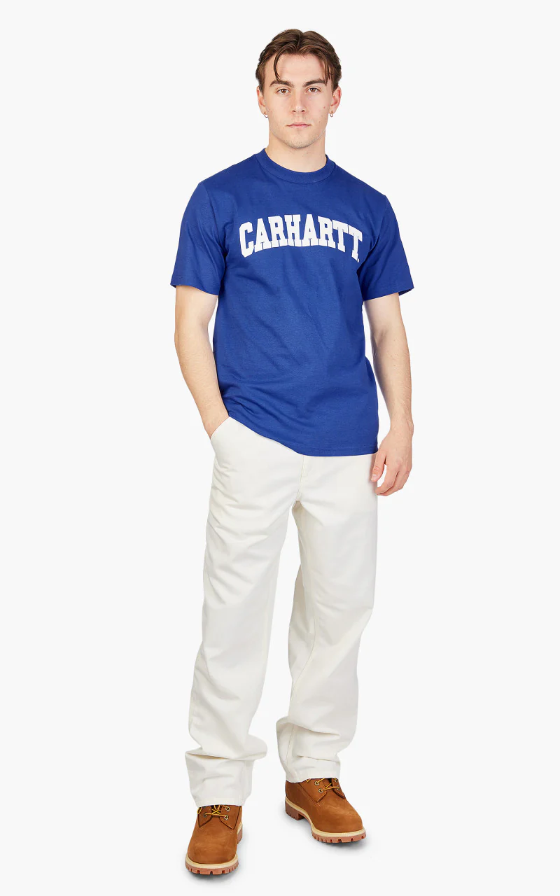 Carhartt WIP S/S University T-Shirt Lazurite - Image 2