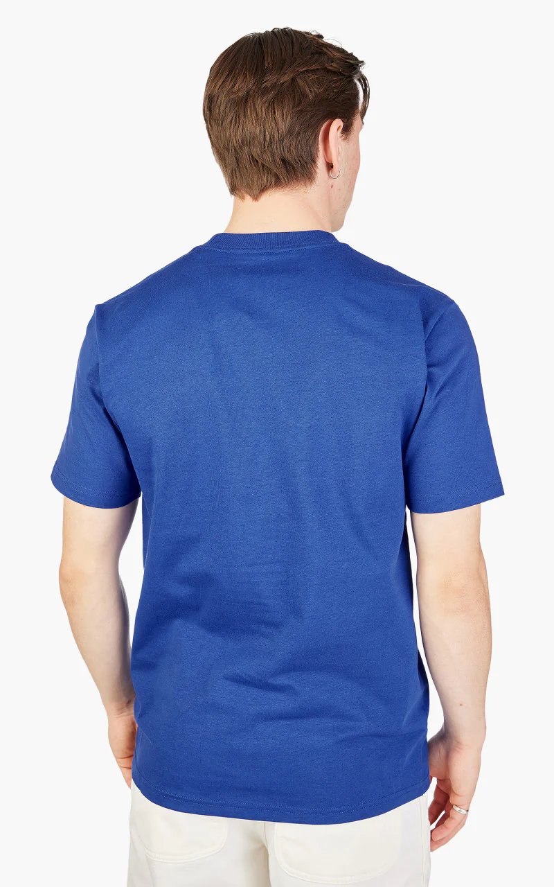 Carhartt WIP S/S University T-Shirt Lazurite - Image 5