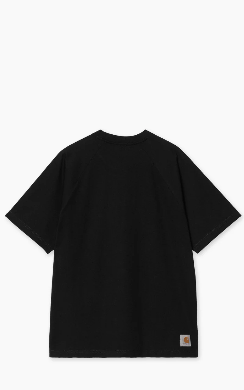 Carhartt WIP S/S WIP T-Shirt Black/Yosemite - Image 3