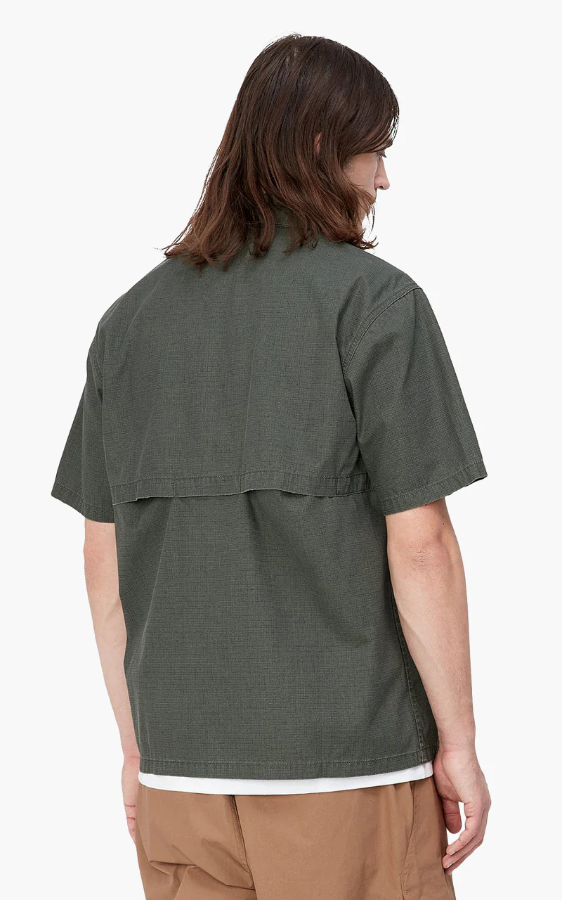 Carhartt WIP S/S Wynton Shirt Jura/Yucca - Image 5