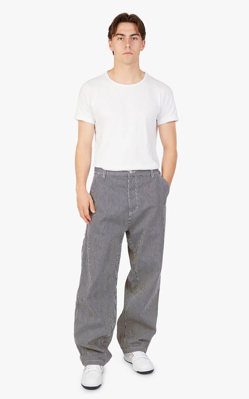 Carhartt WIP Terrell SK Pant Dark Navy/Wax Rinsed - Image 3