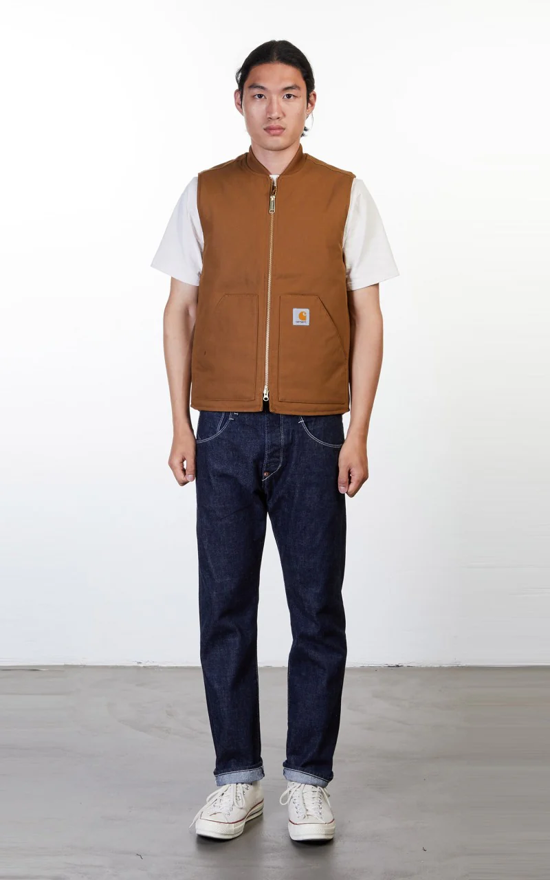 Carhartt WIP Vest Hamilton Brown - Image 2