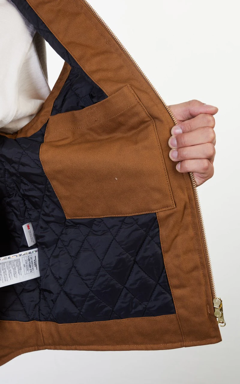 Carhartt WIP Vest Hamilton Brown - Image 8
