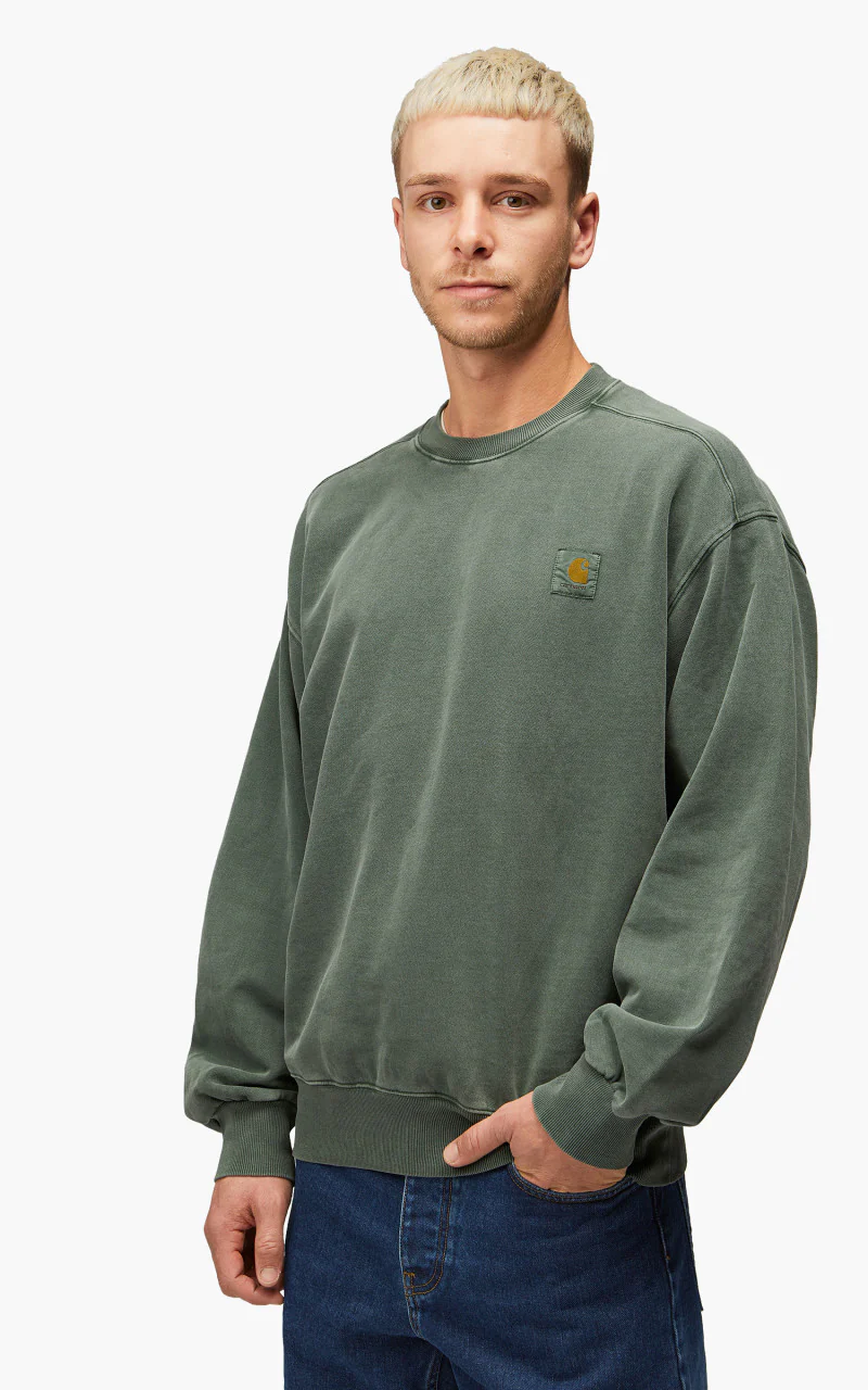 Carhartt WIP Vista Sweatshirt Boxwood - Image 4