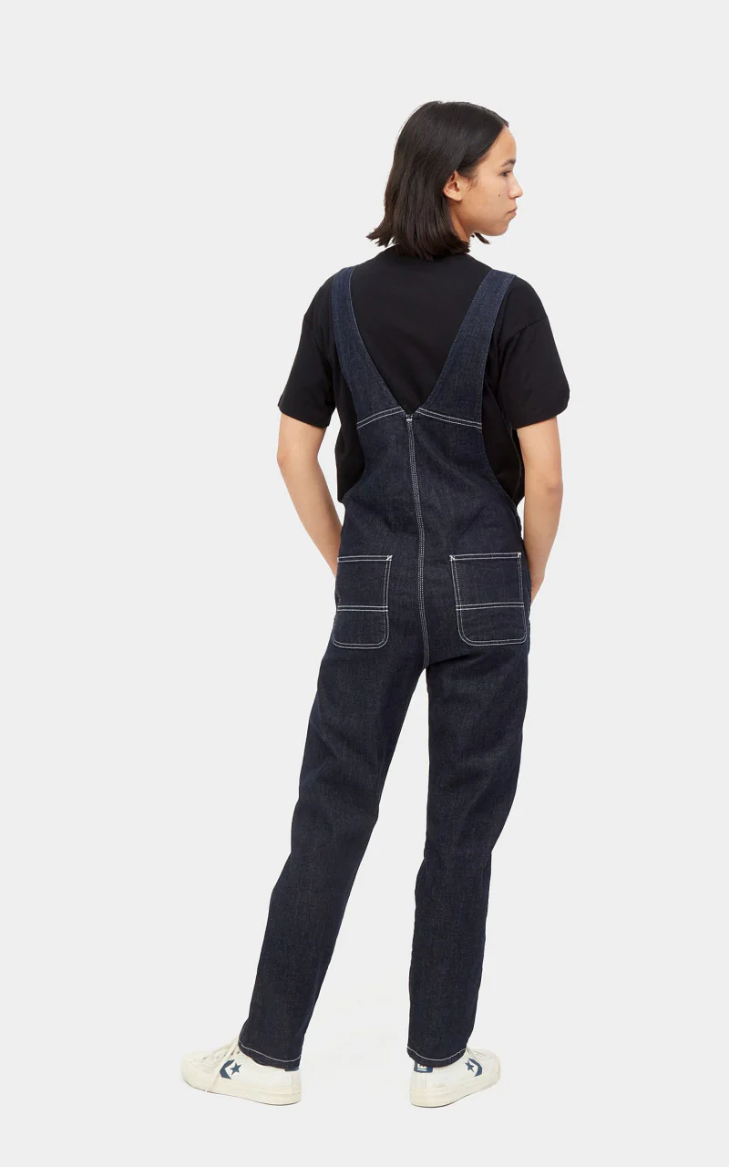 Carhartt WIP W Bib Overall Denim Blue Rinsed - Image 3