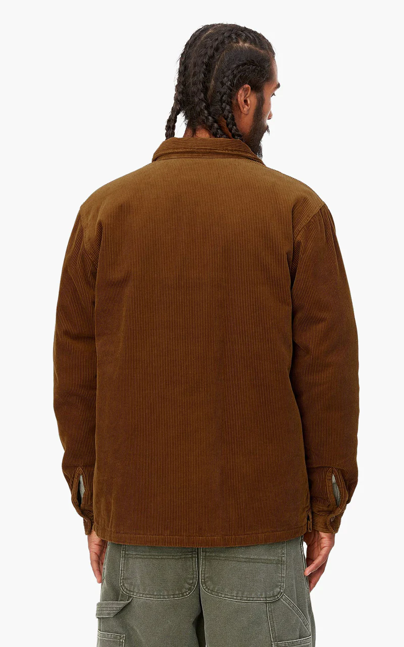 Carhartt WIP Whitsome Shirt Jac Deep H Brown - Image 4