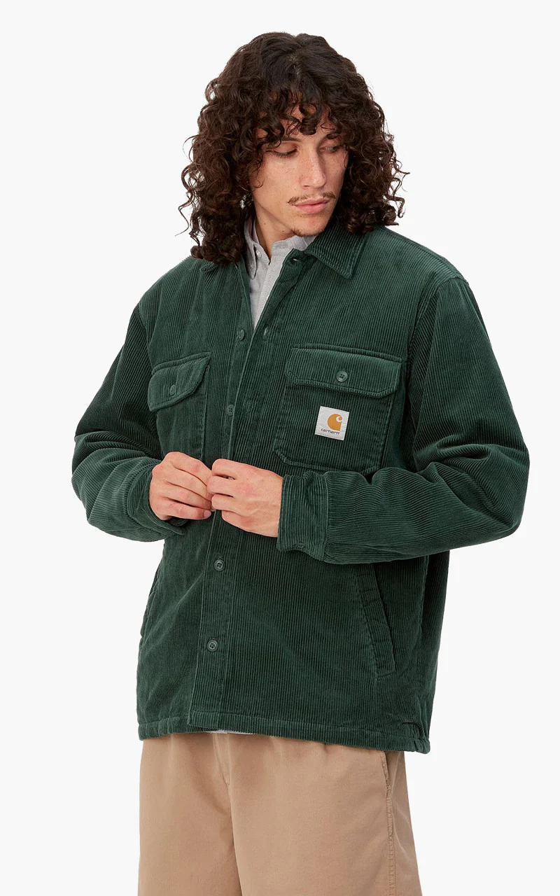 Carhartt WIP Whitsome Shirt Jac Discovery Green - Image 2