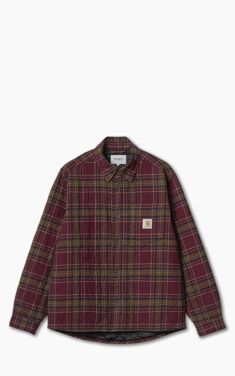 Carhartt WIP Wiles Shirt Jac Wiles Check/Amarone