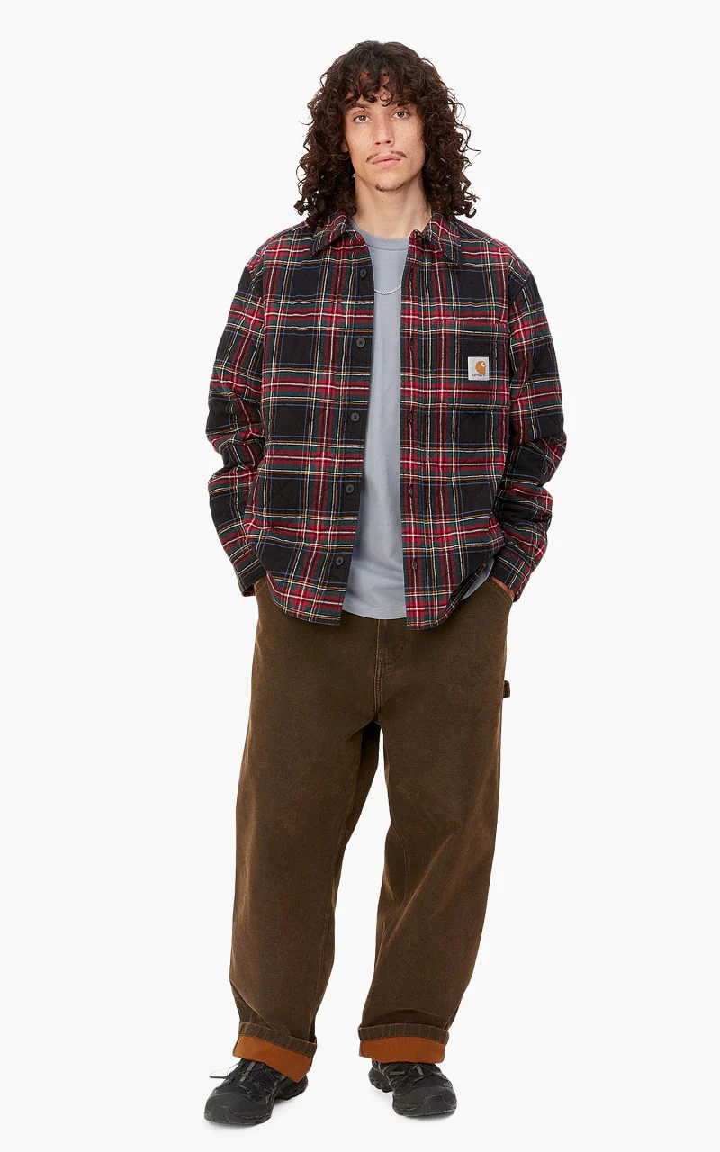 Carhartt WIP Wiles Shirt Jac Wiles Check/Black - Image 2