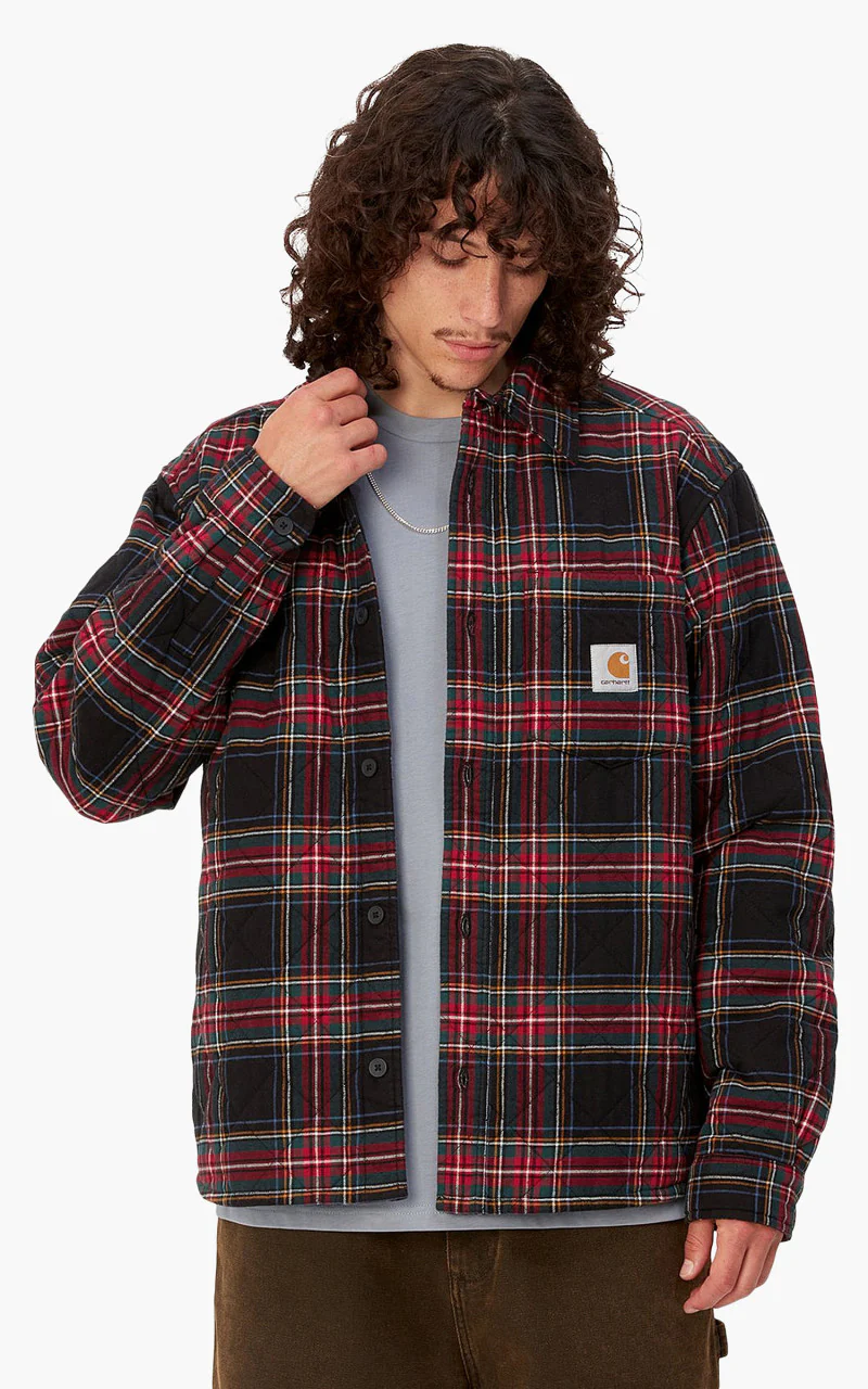 Carhartt WIP Wiles Shirt Jac Wiles Check/Black - Image 4