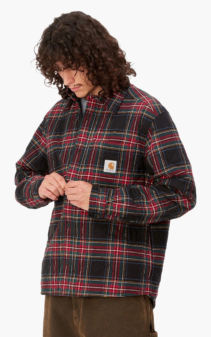 Carhartt WIP Wiles Shirt Jac Wiles Check/Black - Image 5