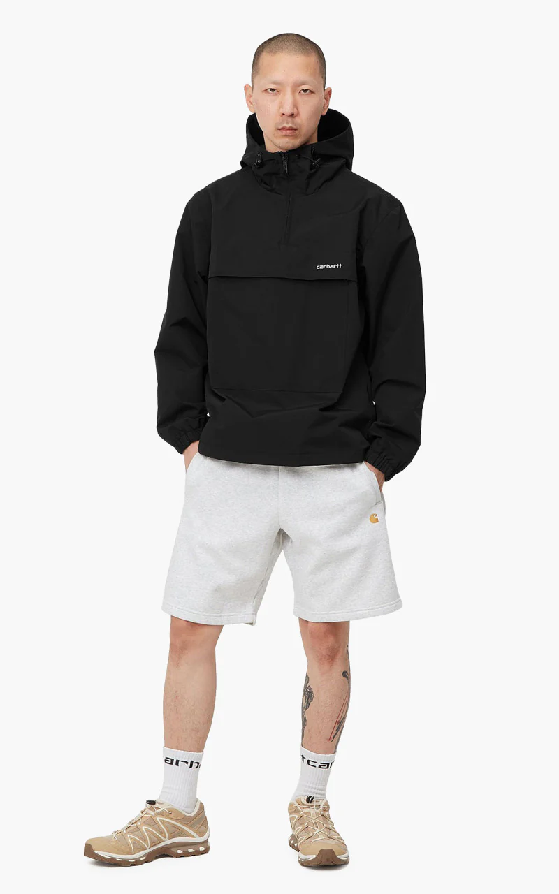 Carhartt WIP Windbreaker Pullover Black/White - Image 2
