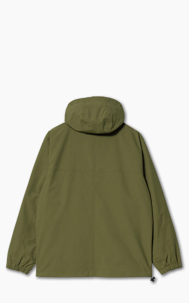Carhartt WIP Windbreaker Pullover Kiwi/Black - Image 5