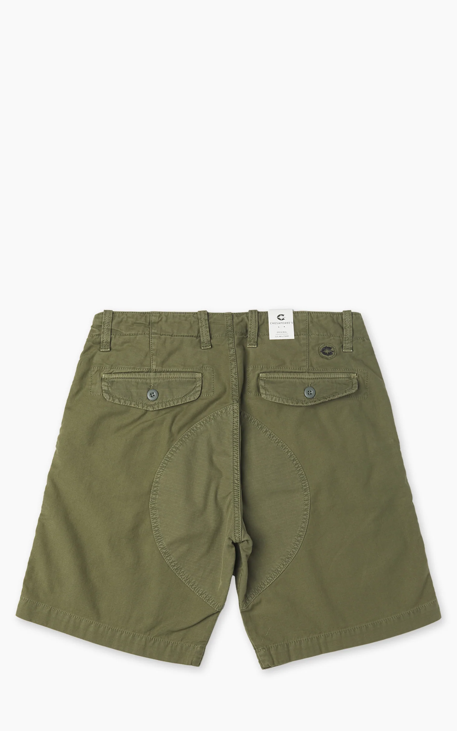 Chesapeake's Harbour Deck Short Military Green - Image 3