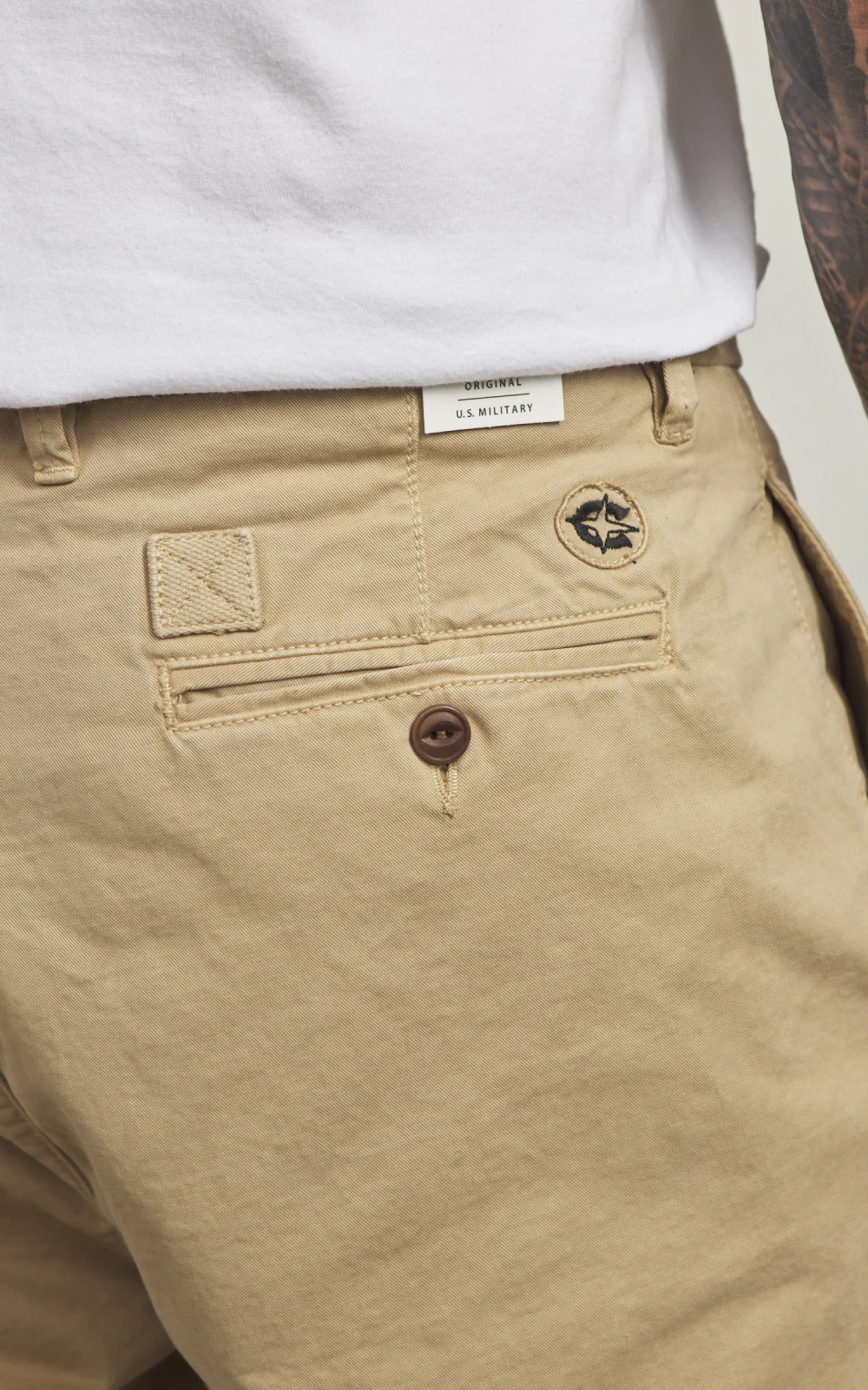 Chesapeake's Hermann Chino Pant Gabardine Sand - Image 5