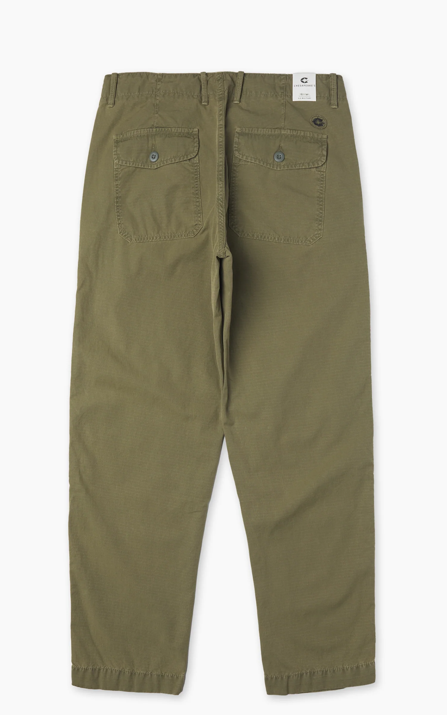 Chesapeake's Newman Deck Pant Military Green - Image 3