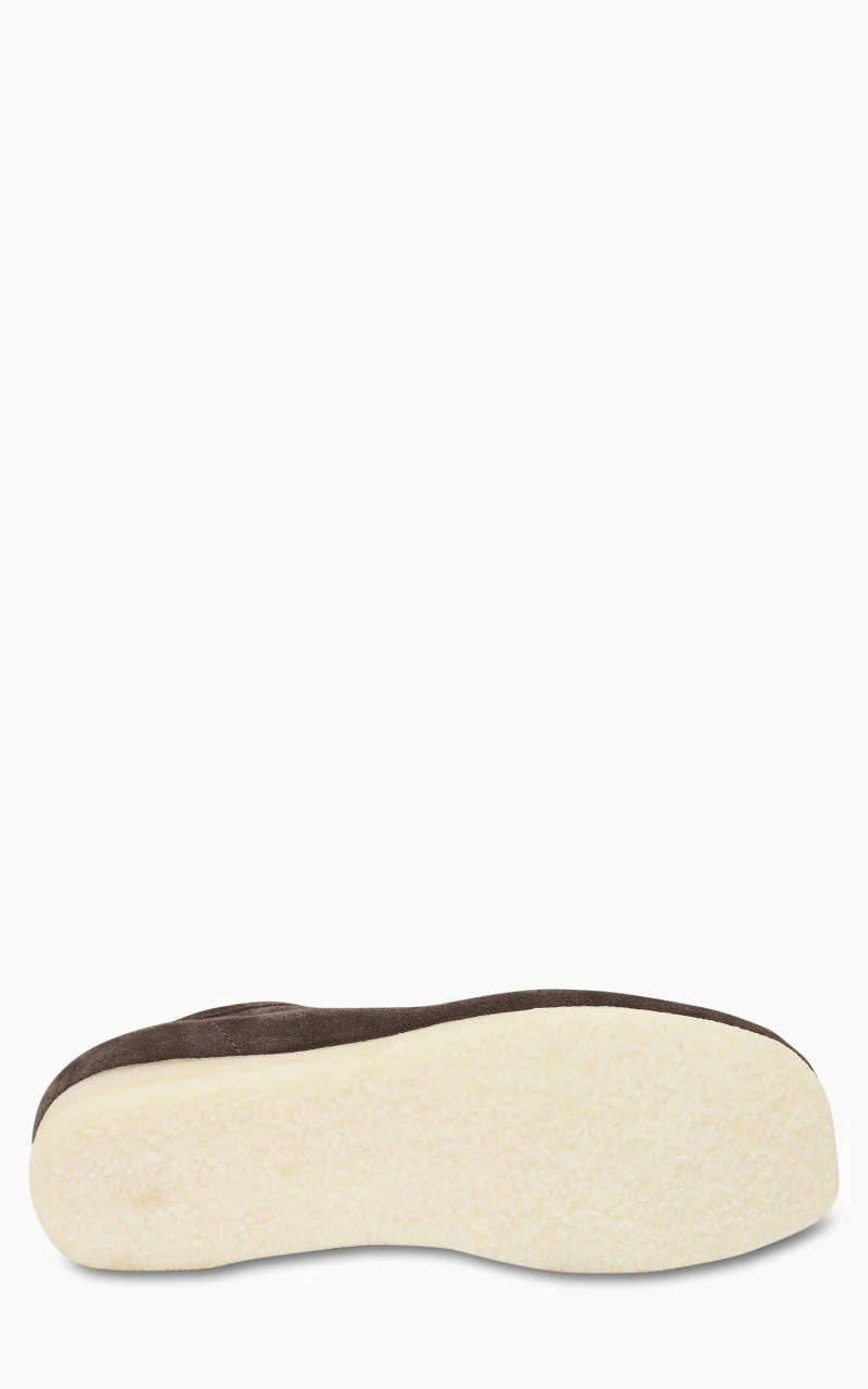 Clarks Wallabee Suede Dark Brown - Image 4