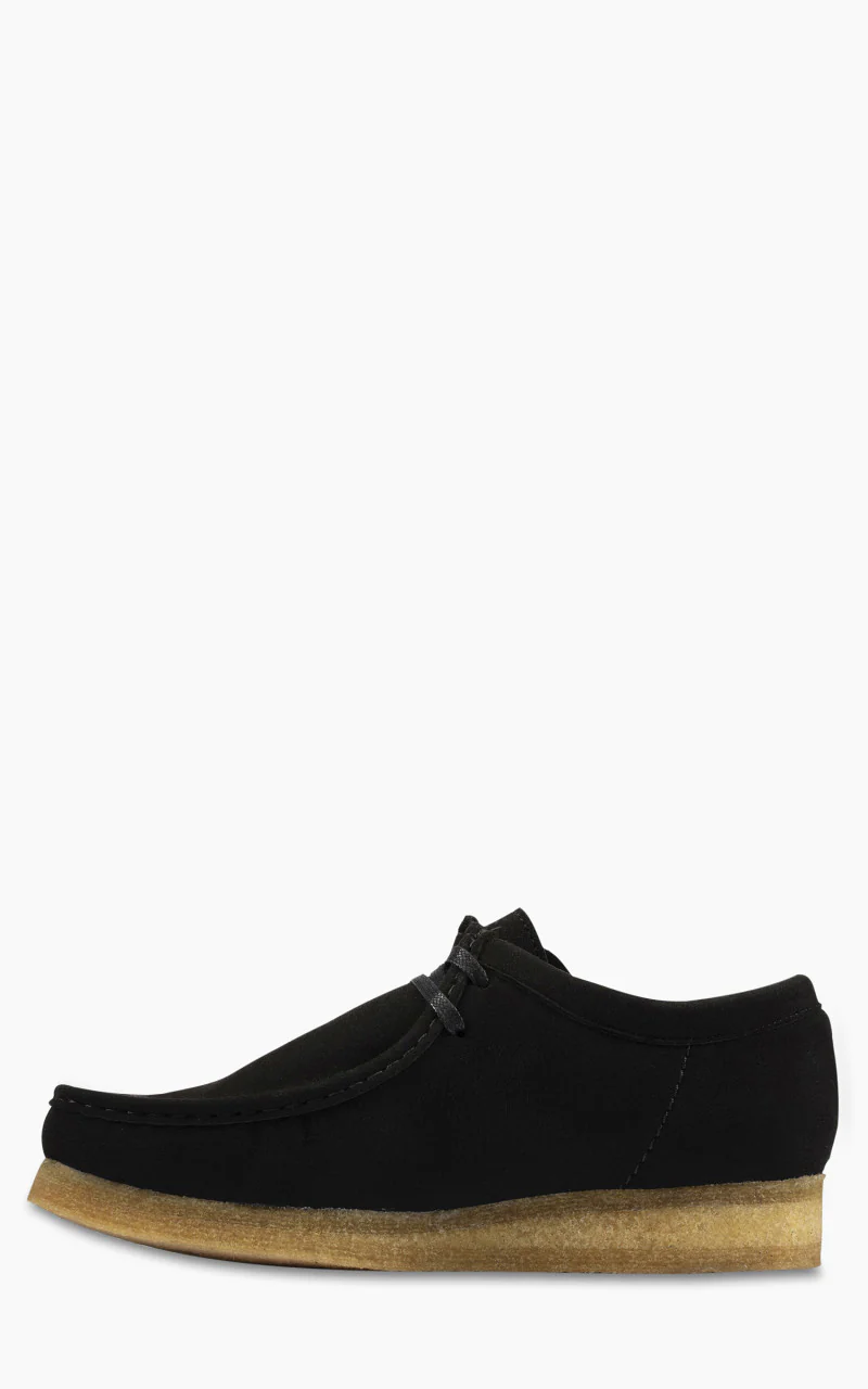 Clarks Wallabee Vegan Black - Image 5